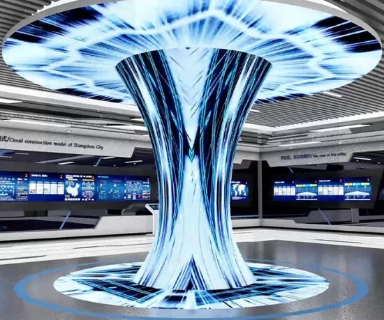 P3 屋内 LED パネル 3D 看板 LED 表示画面円筒湾曲した柔軟な柱列卸売装飾広告
