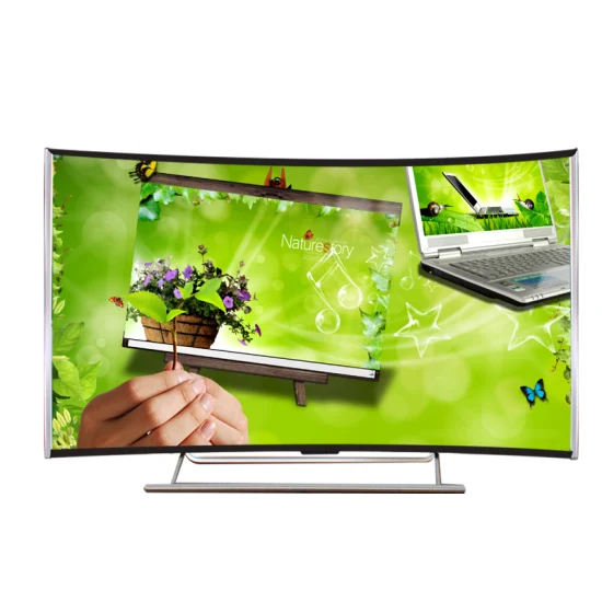 49/50/55/60/65 インチ曲面ガラス Android スマート TV LED 4K テレビスマートテレビ曲面 LED テレビ画面